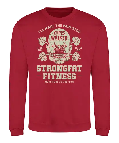Mount Massive Asylum Fitness - the outlast trials, outlast, outlast 2, murkoff corporation, mount massive asylum, chris walker, mother gooseberry, horror, camcorder, survival, leland coyle, gamer, gaming, video games, mind control - Sweatshirt