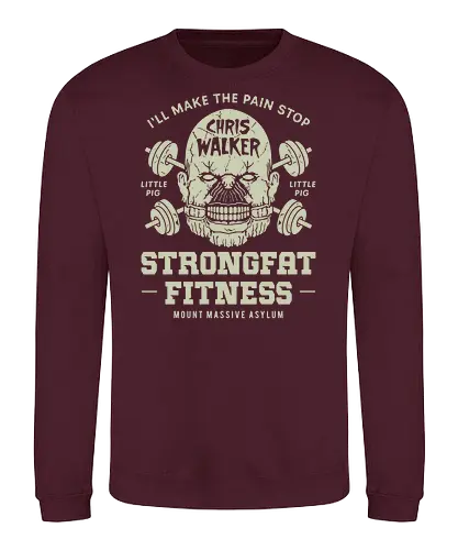 Mount Massive Asylum Fitness - the outlast trials, outlast, outlast 2, murkoff corporation, mount massive asylum, chris walker, mother gooseberry, horror, camcorder, survival, leland coyle, gamer, gaming, video games, mind control - Sweatshirt
