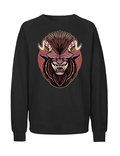 Lion Head - game, gamer, gaming, video games, iceborne, palico, felyne, hunting, hunting world, , hunting rise, hunting wilds - Fairtrade Sweatshirt