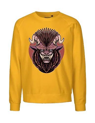 Lion Head - game, gamer, gaming, video games, iceborne, palico, felyne, hunting, hunting world, , hunting rise, hunting wilds - Fairtrade Sweatshirt
