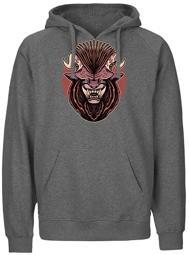Lion Head - game, gamer, gaming, video games, iceborne, palico, felyne, hunting, hunting world, , hunting rise, hunting wilds - Fairtrade Hoodie