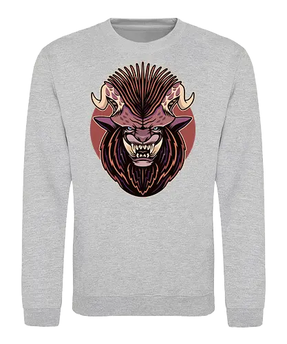 Lion Head - game, gamer, gaming, video games, iceborne, palico, felyne, hunting, hunting world, , hunting rise, hunting wilds - Sweatshirt