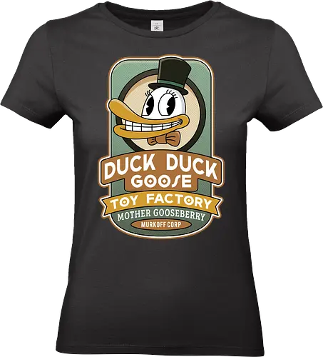 Sinyala Toy Factory Vintage - the outlast trials, outlast, outlast 2, murkoff corporation, mount massive asylum, camcorder, mother gooseberry, horror, duck, survival, leland coyle, gamer, gaming, video games, mind control - Standard T-Shirt (Women)