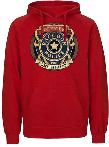 Raccoon City Police Emblem - Horror, jill valentine, leon s kennedy, jill sandwich, biohazard, chris redfield, horror, re2, re3, umbrella corporation, raccoon city, albert wesker, Horror 2, Horror 3 nemesis, Horror 4 - Fairtrade Hoodie