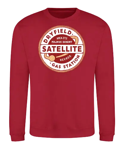 Dryfield Gas Station - parasite, eve, survival horror, video game, gaming, gamer, dryfield, golem 9, pierce carradine, kyle madigan, mitochondria eve, motel, aya br - Sweatshirt