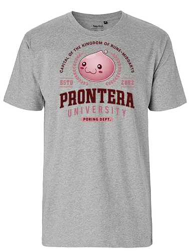 Prontera Poring University - ragnarok online, slime, mmorpg, jrpg, poring, angeling, ragnarok eternal love, ragnarok origin, deviling, deviruchi, ragnarok mobile, game, gaming, video game, gamer - Fairtrade T-Shirt