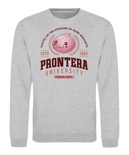 Prontera Poring University - ragnarok online, slime, mmorpg, jrpg, poring, angeling, ragnarok eternal love, ragnarok origin, deviling, deviruchi, ragnarok mobile, game, gaming, video game, gamer - Sweatshirt