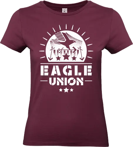 Eagle Union Emblem - azur lane, iron blood, anime, warships, war, cleveland, royal navy, iris libre, sakura empire, kaga, video games, gaming, game, gamer, , gle union - Standard T-Shirt (Women)