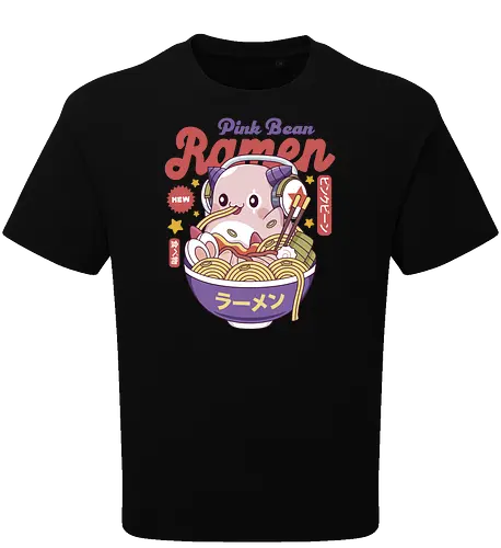 Pink Bean Ramen Kawaii