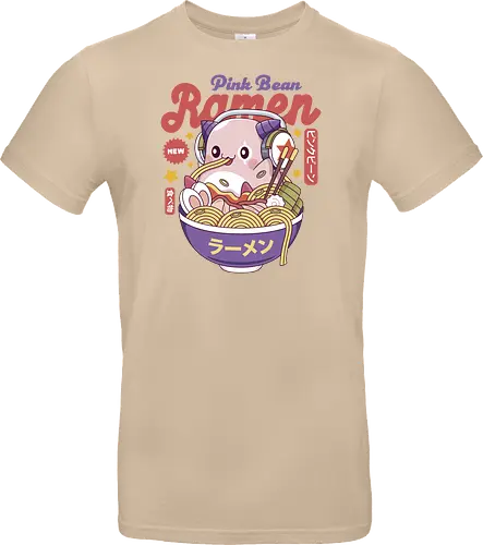 Pink Bean Ramen Kawaii