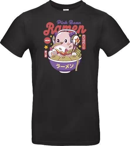 Pink Bean Ramen Kawaii