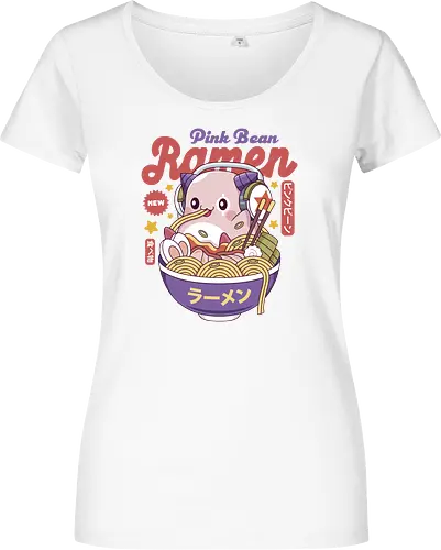 Pink Bean Ramen Kawaii
