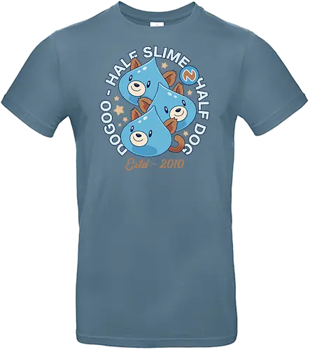 Dogoos Emblem - hyperdimension neptunia, megadimension, superdimension, 4 goddesses online, nep nep, super neptunia rpg, neptune, video game, gaming, dogoo, slime, top nep, nepnep, purple hrt, nepgr - Standard T-Shirt