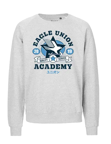 Eagle Union Navy Academy - eagle union, azur lane, iron blood, anime, warships, war, cleveland, royal navy, iris libre, sakura empire, kaga, video games, gaming, game, gamer,  - Fairtrade Sweatshirt