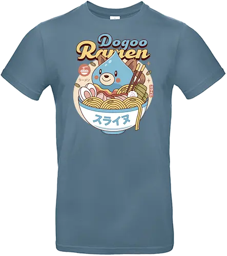 Slime Dogoo Ramen - hyperdimension neptunia, megadimension, superdimension, 4 goddesses online, nep nep, super neptunia rpg, neptune, video game, gaming, dogoo, slime, top nep, nepnep, purple hrt, nepgr - Standard T-Shirt