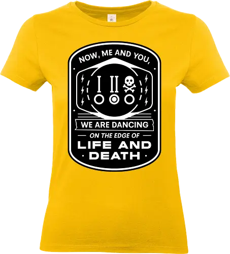 Facing The Dealer - buckshot roulette, the dealer, indie game, gaming, gamer, video games, horror, terror, survival, shotgun, geek, nerd, creature, life, death,  - Standard T-Shirt (Women)