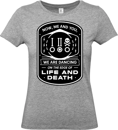 Facing The Dealer - buckshot roulette, the dealer, indie game, gaming, gamer, video games, horror, terror, survival, shotgun, geek, nerd, creature, life, death,  - Standard T-Shirt (Women)