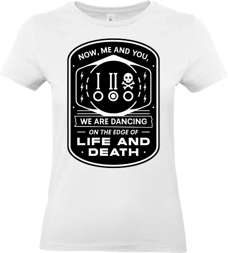 Facing The Dealer - buckshot roulette, the dealer, indie game, gaming, gamer, video games, horror, terror, survival, shotgun, geek, nerd, creature, life, death,  - Standard T-Shirt (Women)