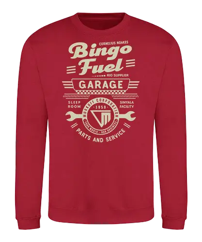Murkoff Corporation Garage - outlast, murkoff corporation, horror, terror, survival, leland coyle, gamer, gaming, video games, mind control, mount massive asylum, camcorder, mother gooseberry - Sweatshirt