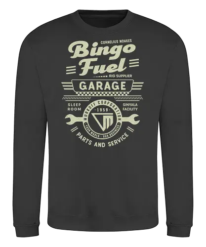 Murkoff Corporation Garage - outlast, murkoff corporation, horror, terror, survival, leland coyle, gamer, gaming, video games, mind control, mount massive asylum, camcorder, mother gooseberry - Sweatshirt