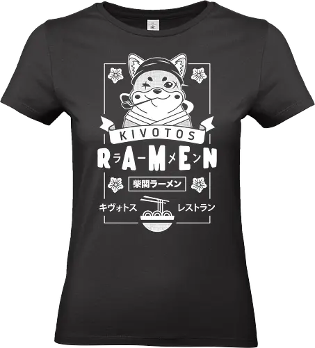 Kivotos Ramen Crest - blue archive, abydos high school, anime, gacha, japanese food, shiba seki ramen, kawaii, game, gaming, gamer, chibi, video game, cute, otaku, shiba inu - Standard T-Shirt (Women)