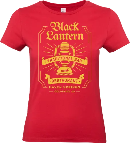 The Black Lantern Emblem - life, strange, Chloe, Max, rachel, arcadia, bay, butterfly, before the storm, video game, gaming, gamer, rocky mountain record traders, the black lantern - Standard T-Shirt (Women)