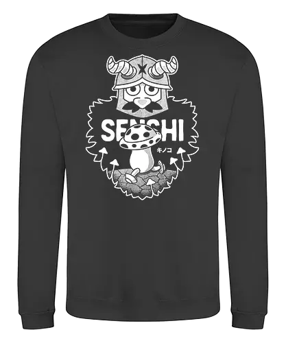 Walking Mushroom And Dwarf - Delicious, walking mushroom, Meshi, anime, manga, cooking, TV, dwarf, marcille donato, falin touden, laios touden, senshi of izganda, chilchuck tims, fantasy, medieval - Sweatshirt