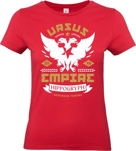 Ursus Empire Emblem - ark, nights, rhodes island, ursus empire, penguin logistics, originite prime, amiya, lungmen, rhine lab, originium, gacha, game, gaming, gamer, video games,  - Standard T-Shirt (Women)