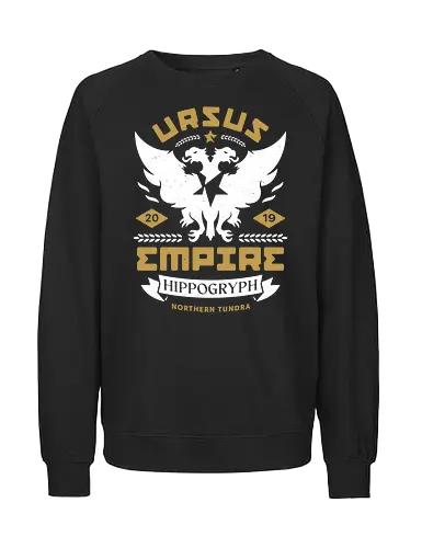 Ursus Empire Emblem - ark, nights, rhodes island, ursus empire, penguin logistics, originite prime, amiya, lungmen, rhine lab, originium, gacha, game, gaming, gamer, video games,  - Fairtrade Sweatshirt
