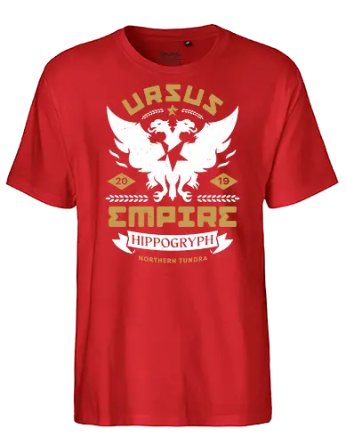 Ursus Empire Emblem - ark, nights, rhodes island, ursus empire, penguin logistics, originite prime, amiya, lungmen, rhine lab, originium, gacha, game, gaming, gamer, video games,  - Fairtrade T-Shirt