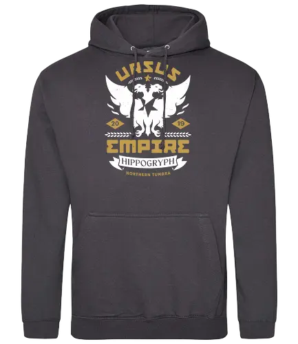 Ursus Empire Emblem - ark, nights, rhodes island, ursus empire, penguin logistics, originite prime, amiya, lungmen, rhine lab, originium, gacha, game, gaming, gamer, video games,  - Standard Hoodie