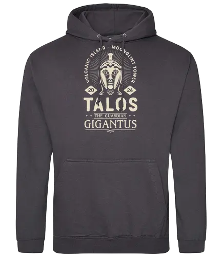 The Guardian Gigantus - dragons, dogma, dragon, dragon, rpg, jrpg, fantasy, bitterblack isle, gran soren, riftstone, pawns, dark arisen, gransys, video games, gaming, gamer, talos - Standard Hoodie