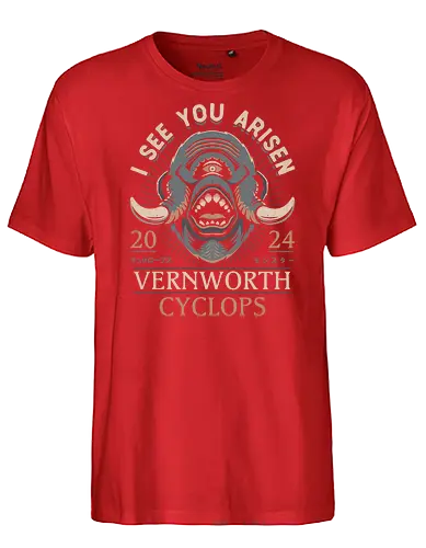 I See You Arisen - dragons, dogma, gransys, rpg, jrpg, fantasy, bitterblack isle, gran soren, riftstone, pawns, video games, gaming, gamer, dark arisen - Fairtrade T-Shirt