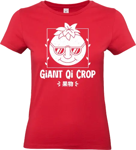 Giant Qi Crop - Farming, Spirit, Spirits, rpg, game, gaming, gamer, video games, farming simulator, pelican town, farmer, stardrop, krobus, qi fruit, mr qi - Standard T-Shirt (Women)
