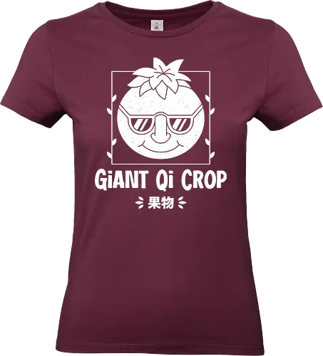 Giant Qi Crop - Farming, Spirit, Spirits, rpg, game, gaming, gamer, video games, farming simulator, pelican town, farmer, stardrop, krobus, qi fruit, mr qi - Standard T-Shirt (Women)