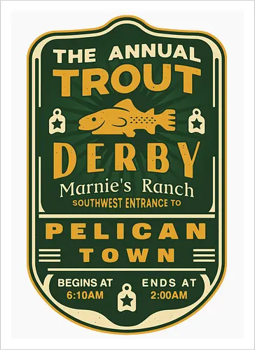 Trout Derby Pelican Town