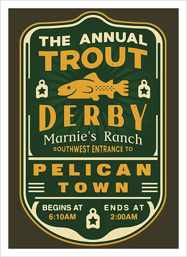 Trout Derby Pelican Town