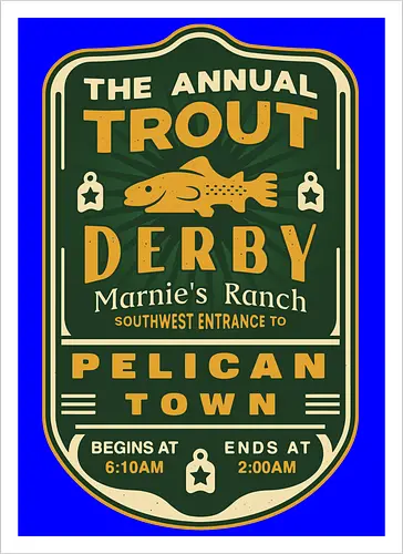 Trout Derby Pelican Town