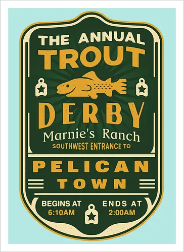 Trout Derby Pelican Town