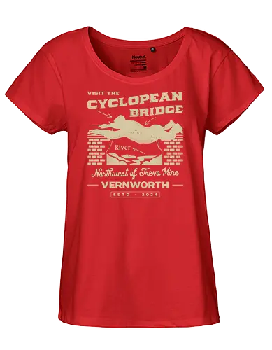 Cyclopean Bridge Emblem - dragon, dogma, dark arisen, gransys, rpg, jrpg, fantasy, bitterblack isle, gran soren, riftstone, pawns, video games, gaming, gamer,  - Fairtrade Girl Shirt