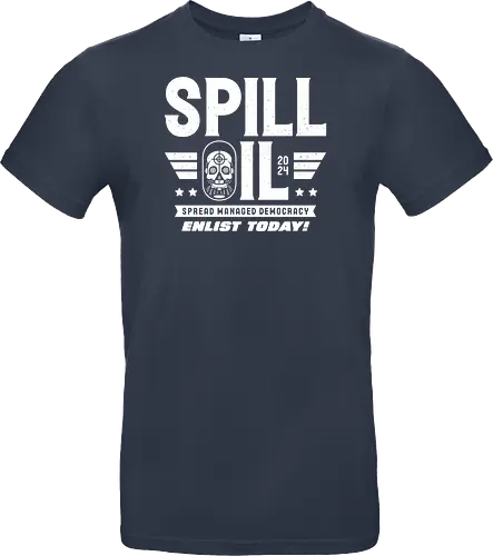 Spill Oil Emblem