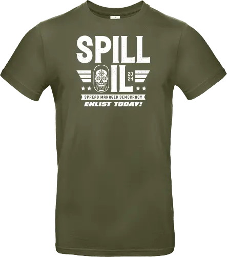 Spill Oil Emblem