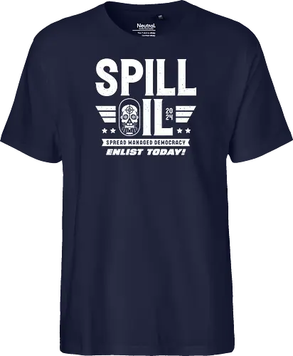 Spill Oil Emblem