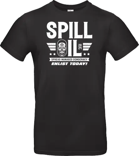 Spill Oil Emblem