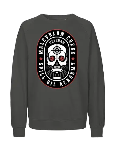  Malevelon Creek Academy - hell, diver, spill oil, gamer, video game, gaming, bile titan, liber tea, enlist today, super earth, spread democracy, spreading democracy, libertea, terminids - Fairtrade Sweatshirt