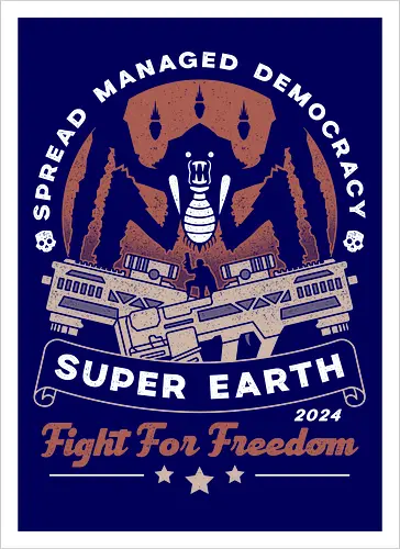 Spreading Democracy Emblem