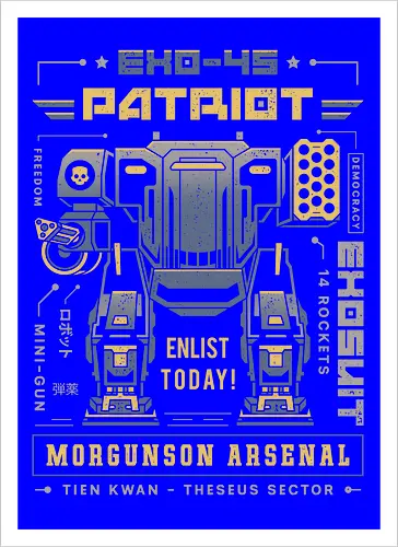 Democracy Exo Patriot Mech