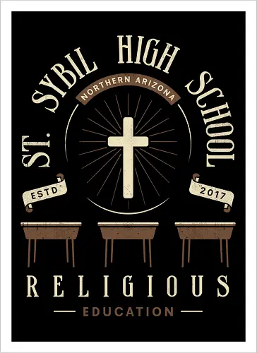 St Sybil High School Emblem