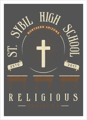St Sybil High School Emblem