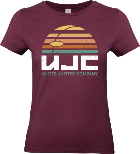 United Jupiter Company Vintage - the callisto protocol, united jupiter company, moon, black iron prison, dead space, horror, survival, jacob lee, the commonality, biophage pathogen, game, gaming, video game, gamer, terror - Standard T-Shirt (Women)
